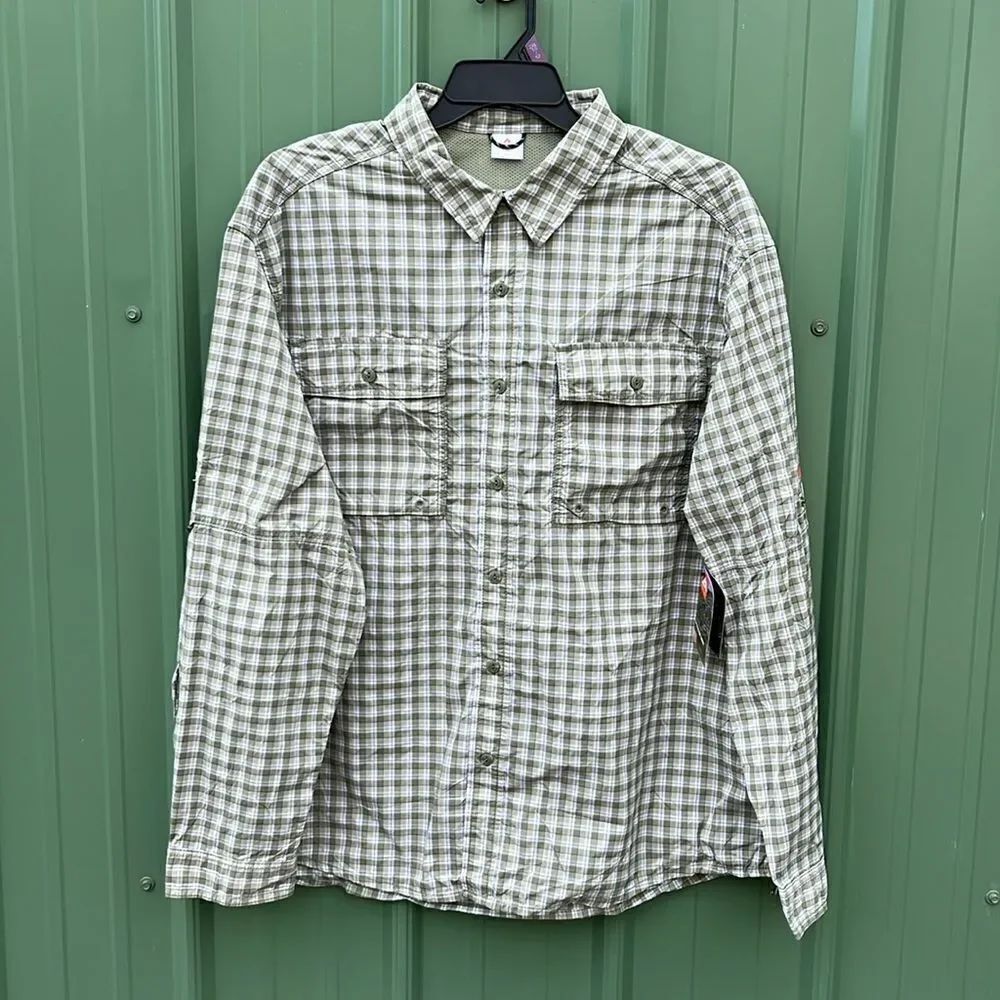 Men's Upstream Outdoor Shirt with Long Sleeves, UPF 50+, Size 2XL
